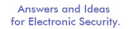 Consulting services for electronic security