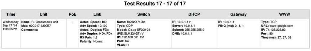 SSI Bench Test 2014-11 - Fluke LinkSprinter 200_2