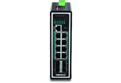 The TRENDnet TI-PG1284i network switch.