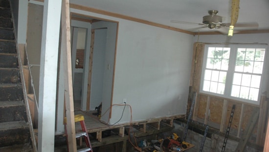 Extensive renovation
